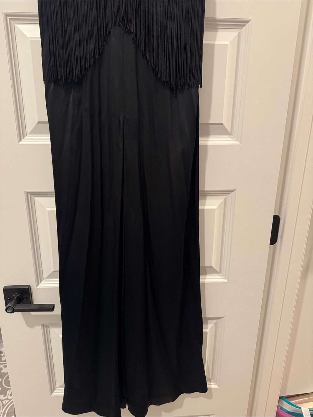 Rachel Zoe Black Fringe Jumpsuit “Maria” - Picture 6 of 8